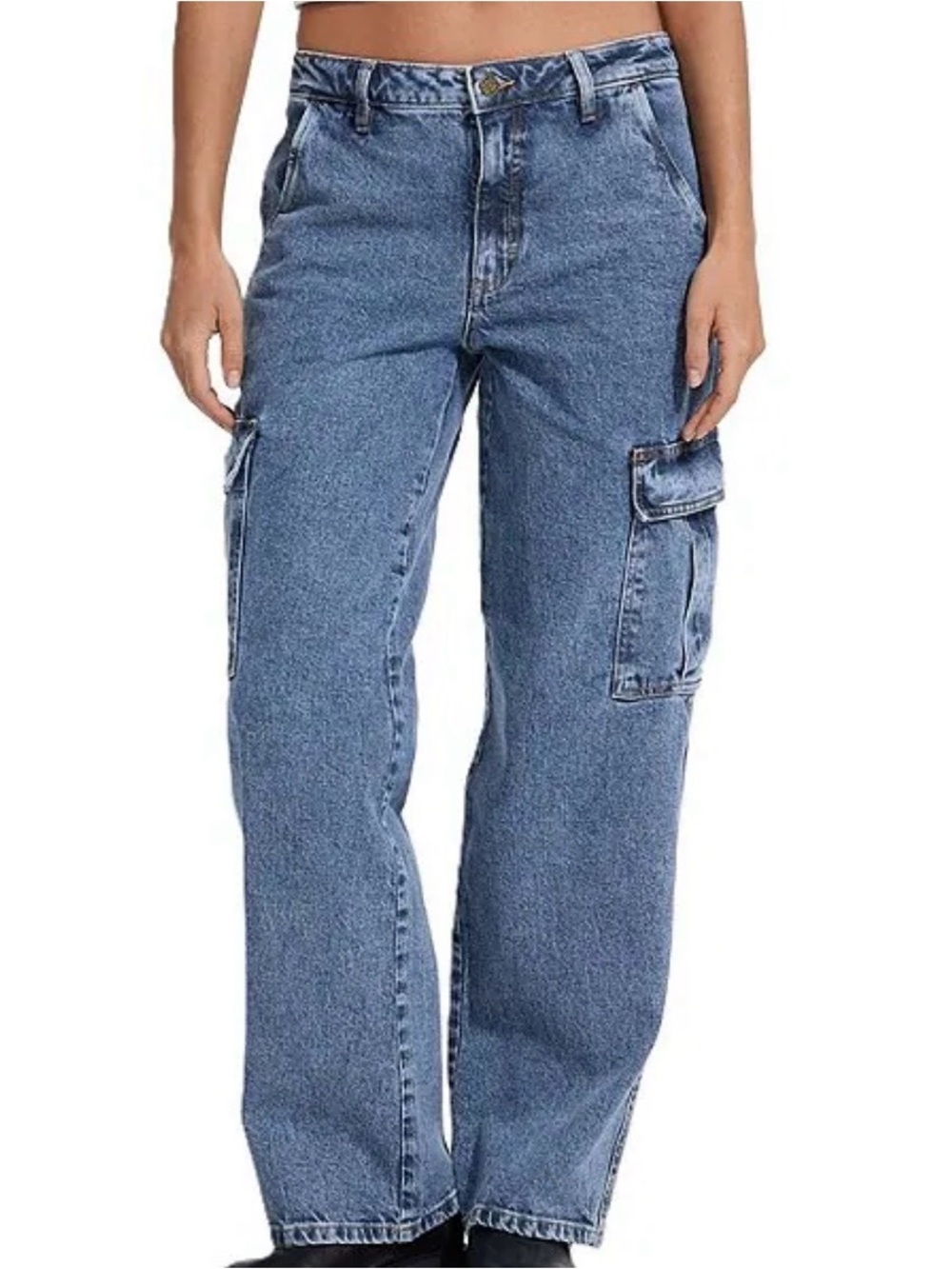 Guess Straight Leg Cargo Jeans